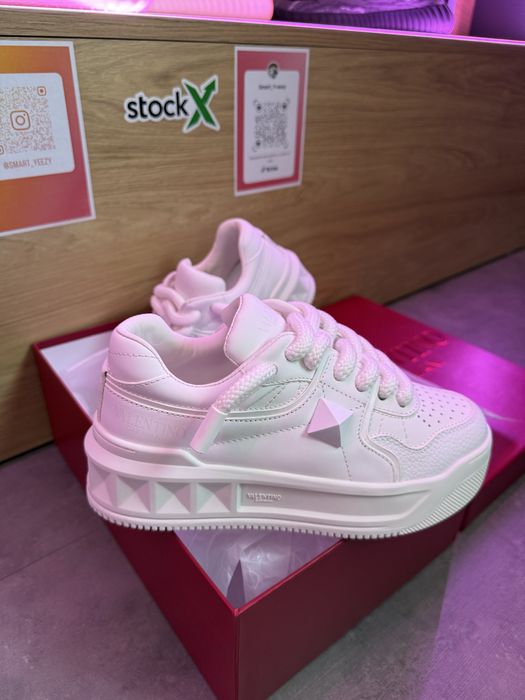 Sneakers Valentino Garavani One Stud XL white ,Poze Reale 36-4