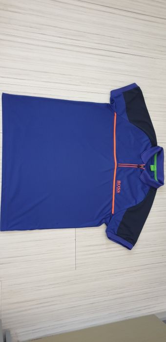 Hugo Boss 3/4 Zip Performance Stretch /  L ОРИГИНАЛ! Мъжка Тениска