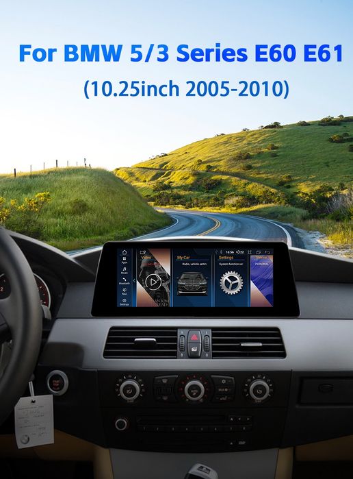 Магнитола android BMW E60 / F10 5-series