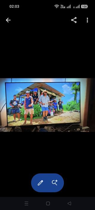 Tv 140cm Samsung 8k Nu l am folosit