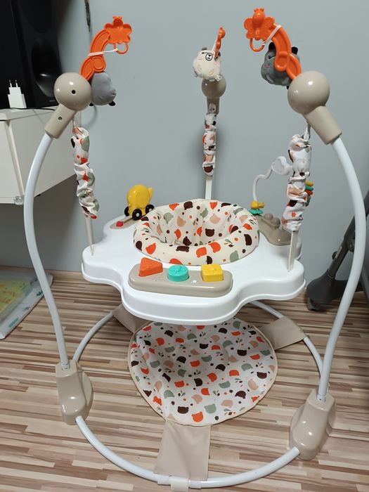 Детско бънджи Moni - Magic Fun, Бежово