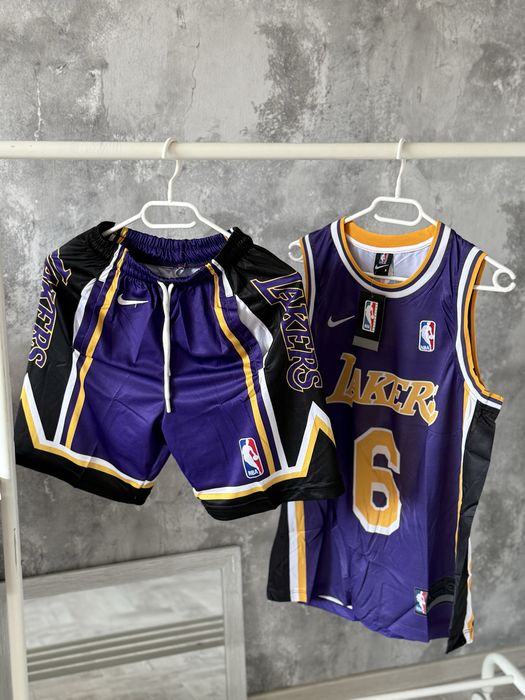 Compleu baschet Lakers Nike Jordan 6 James