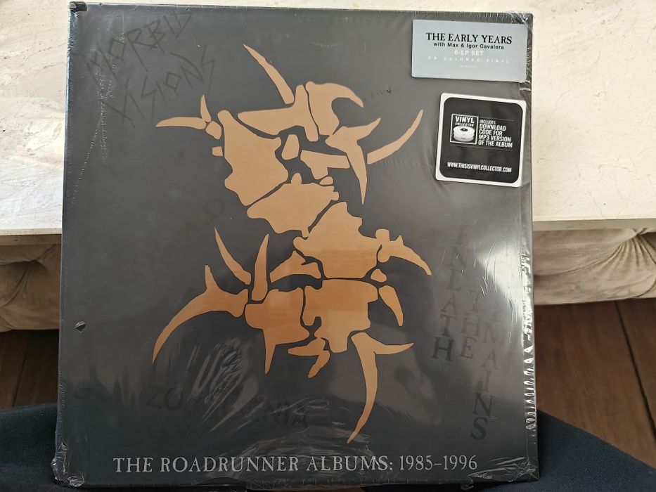 Box set sigilat 6 discuri vinyl color  Sepultura