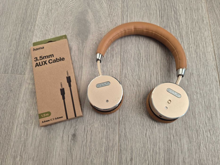 Casti audio SACKit WOOFit Golden