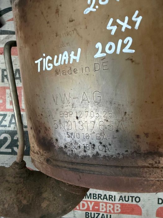 Filtru de particole Volkswagen Tiguan 2012 2.0 tdi CFFB