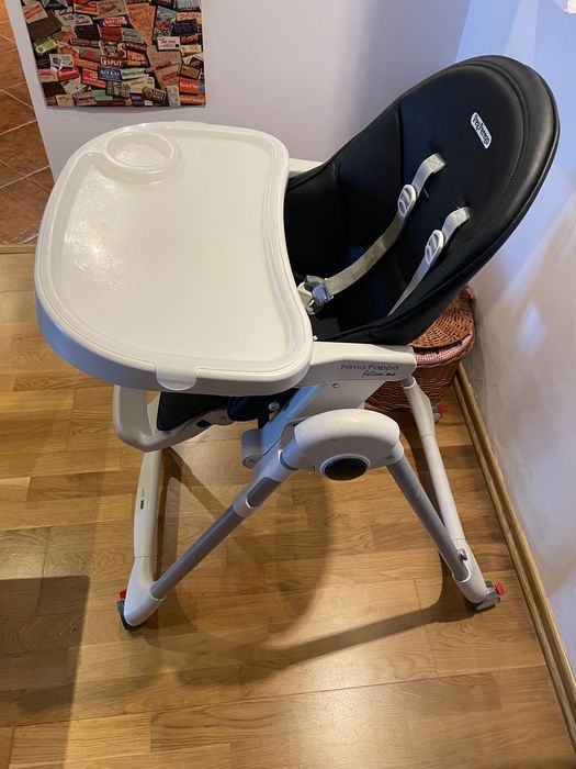 Scaun bebe Pepperego Prima Pappa cu cadru metalic