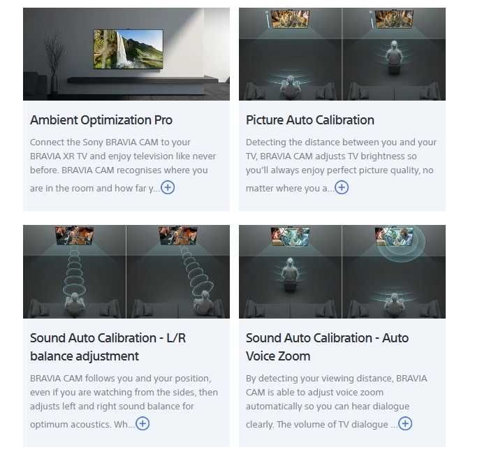 Телевизор Sony BRAVIA 8 II + CMU-BC1 I Bravia CAM