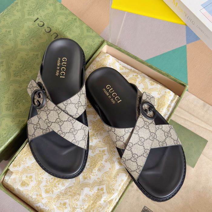Papuci/Slapi Gucci Calitate Premium