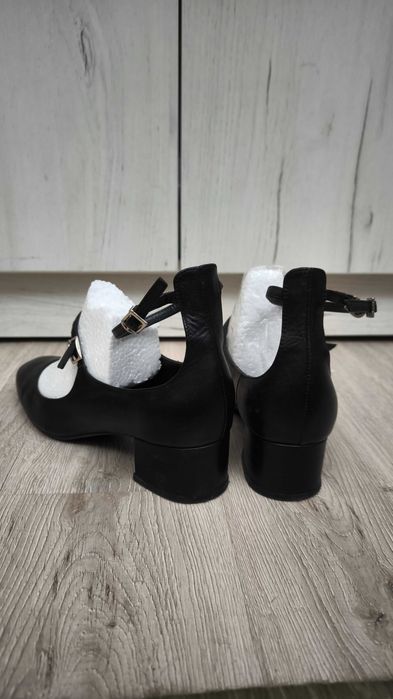 Черные туфли-балетки