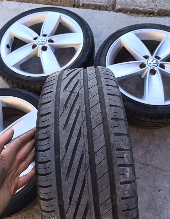 17ки джанти с гуми 5x100 VW