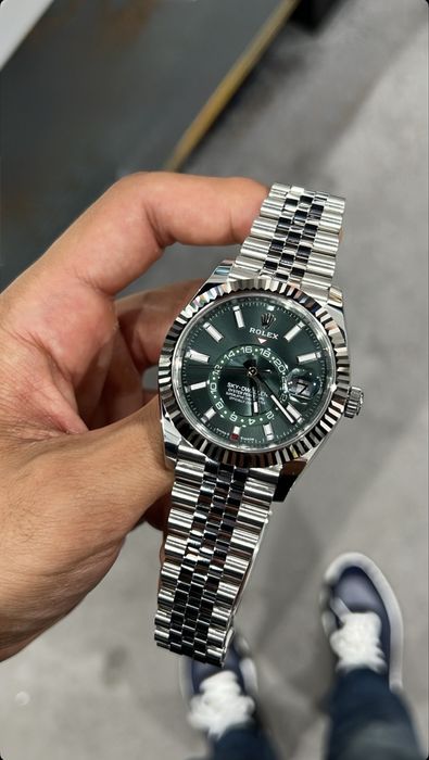 Rolex Sky-Dweller Jubilee Mint Green