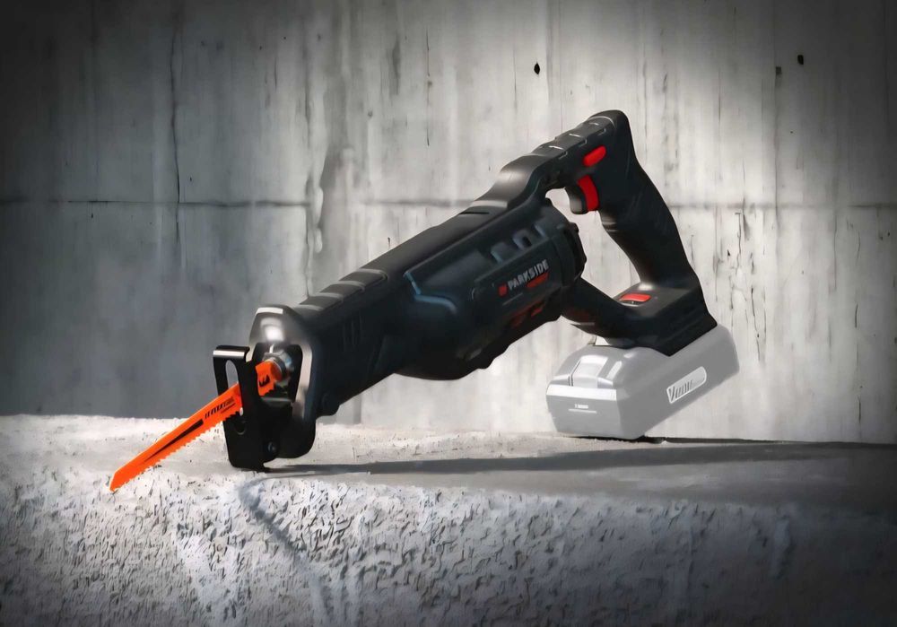 Ferastrau sabie cu acumulator 20V 4Ah si incarcator PARKSIDE