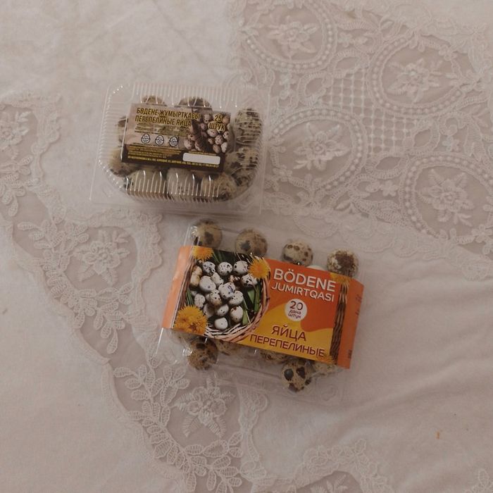 Домашние яйцо  перепёлка