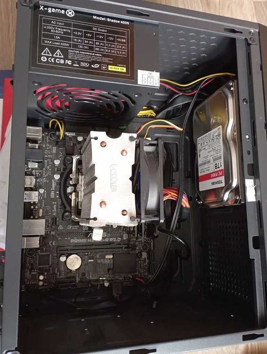Системный блок cor i5 9400f без видеокарты
