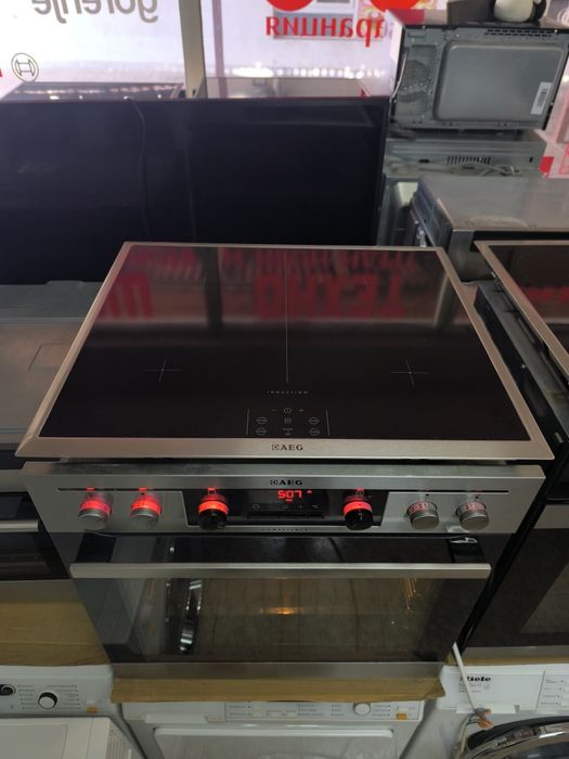 Фурна с Индукционен плот AEG EP5313091M.  - HE 634400XB