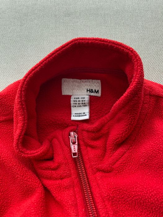Детско зимно яке H&M, размер 116, 5-6г + подарък суичър