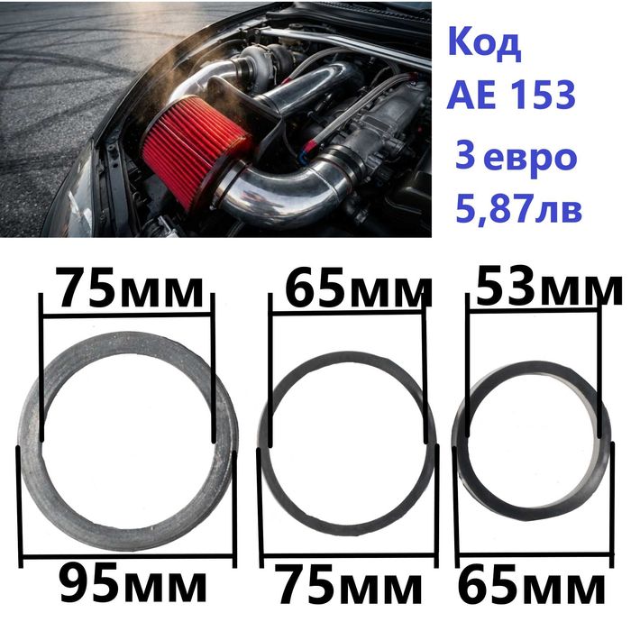 Спортен Въздушен Филтър Преходници За Автомобил
