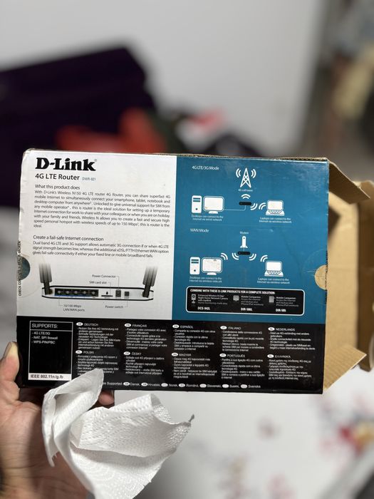 D-Link router DWR-921/E 4G LTE