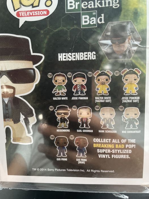 Funko pop breakimg bad +