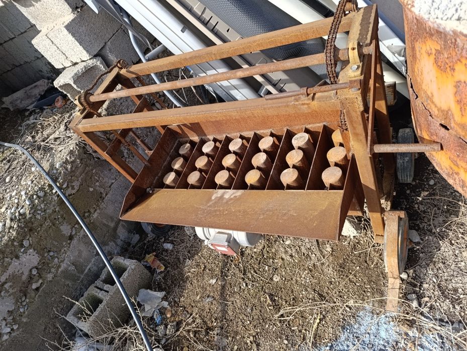 Шлакоблочный станок комплект