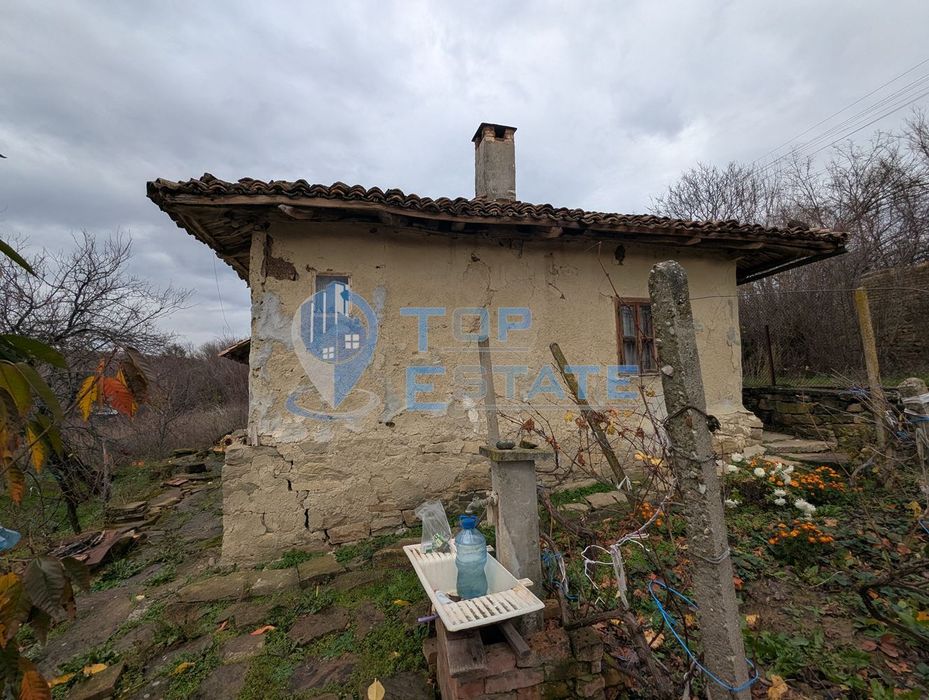 Голям парцел със стара къща в с. Балканци, общ. Стражица, обл. В.Търн