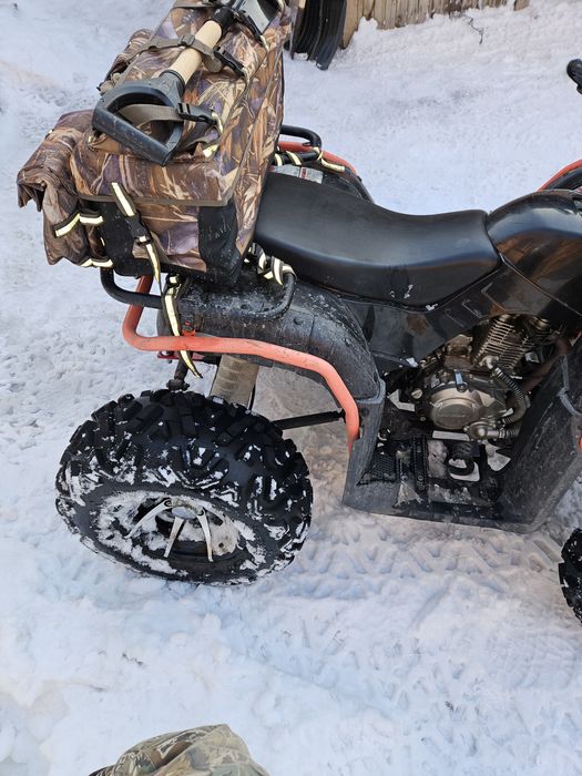 Квадроцикл с отвалом