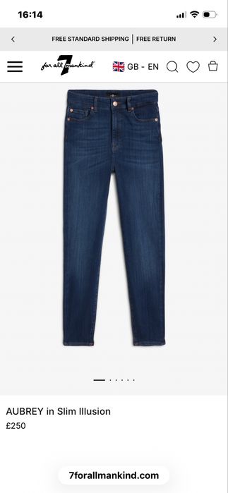 7 for all mankind дамски дънки