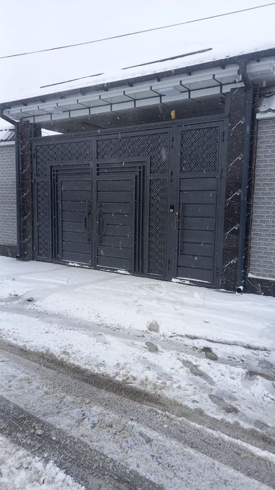 Сварочные работы . Навес Курилка лестница Ворота