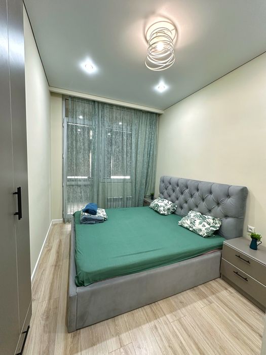 Евродвушка чистая , со всеми удобствами в ЖК ТЕРАКОТА , Абая 164