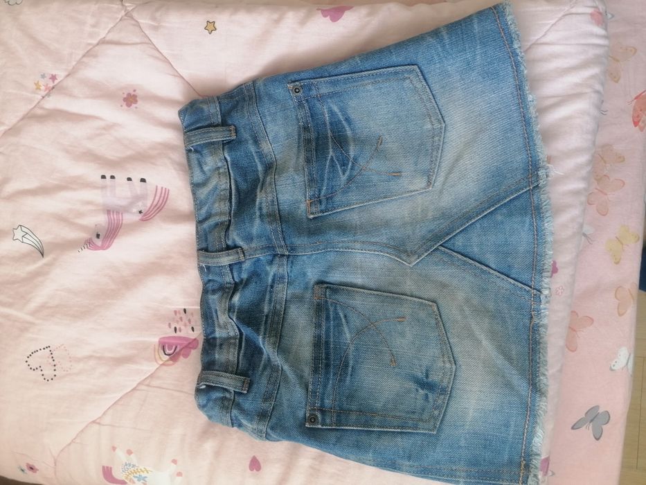 Детска дънкова пола