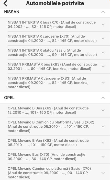 Pompa sevodirectie Opel Movano Renault Master
