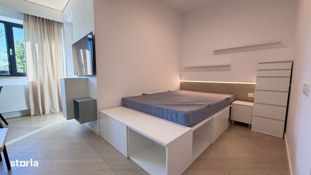 De inchiriat  | Studio dublu/Garsoniera | Cortina North Pipera Volunta