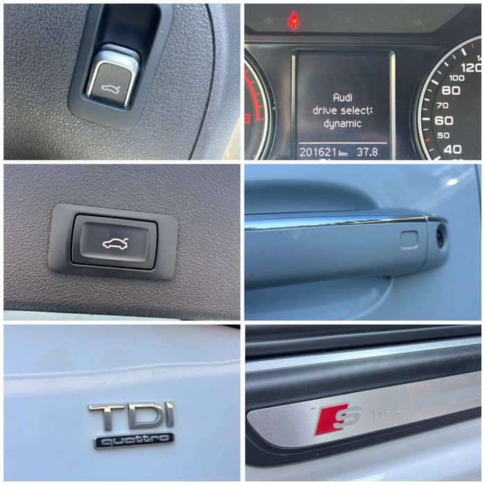 Audi Q5 S Line Quattro Facelift/2.0 Tdi 190cp/Cutie automata/ Distributie NOUA/Revizie efectuata/Piele si Alcantara/Garantie 12 luni/Moduri de condus/