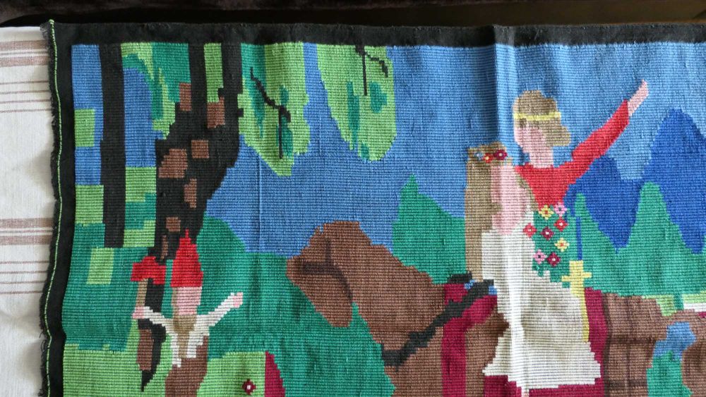 Ръчно Тъкана Декорация За Стена