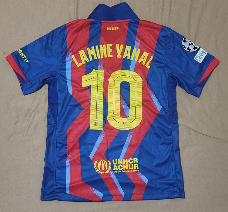 Tricou barcelona lamine yamal/ raphinha