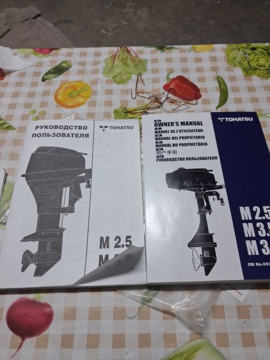 Лодочный мотор Tohatsu3,5