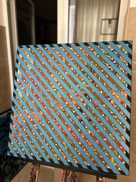 Tablou dungi 70x 70 cm mat  Gucci, louis vuitton off white)