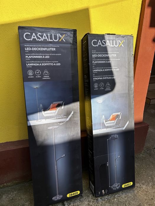 Lott ! Lampi de podea LED cu lumina de lectura reglabilă noi