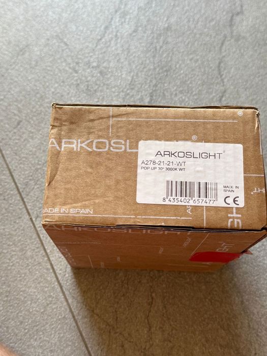 Spot Led incastrat Arkoslight Pop Up 6.5W 3000k Alb Nou cutie