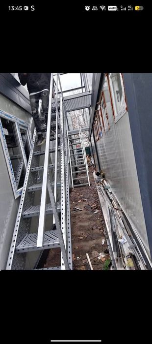 Scara /scari metalica zincata cu montaj in toată țara