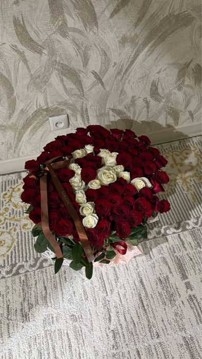 Цветы 101 роза