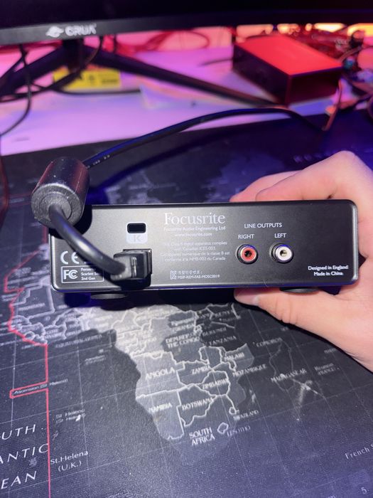 Focusrite scarrlet solo 2nd