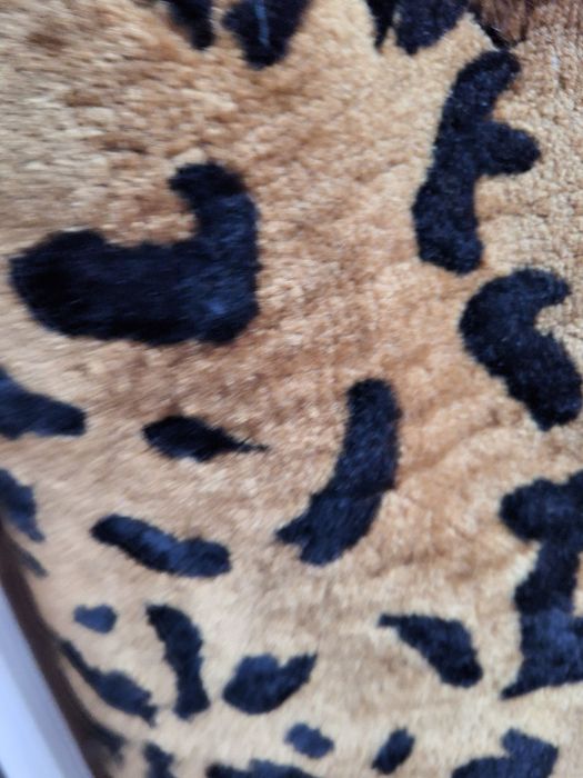 Шуба цигейковая коричневая