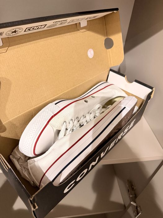 Converse бял 42.5 кецове