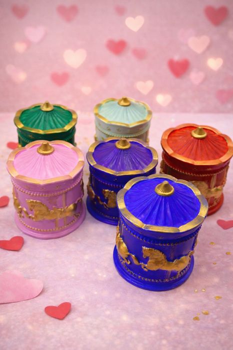 Свеча карусель символ нового года