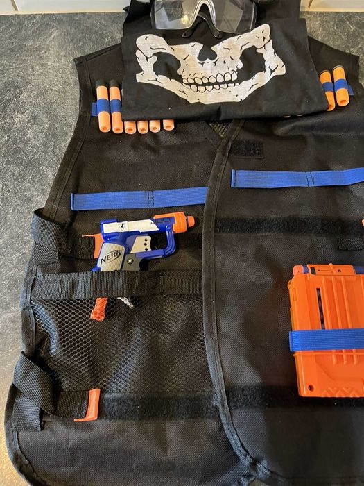 НЪРФ, Бластер с батерии : Nerf Gun N-Strike Elite Hail Fire