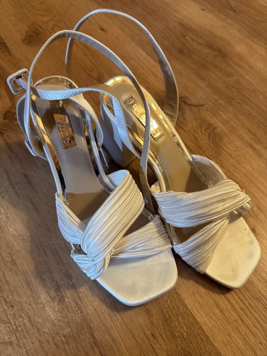 Sandale de mireasa albe 39