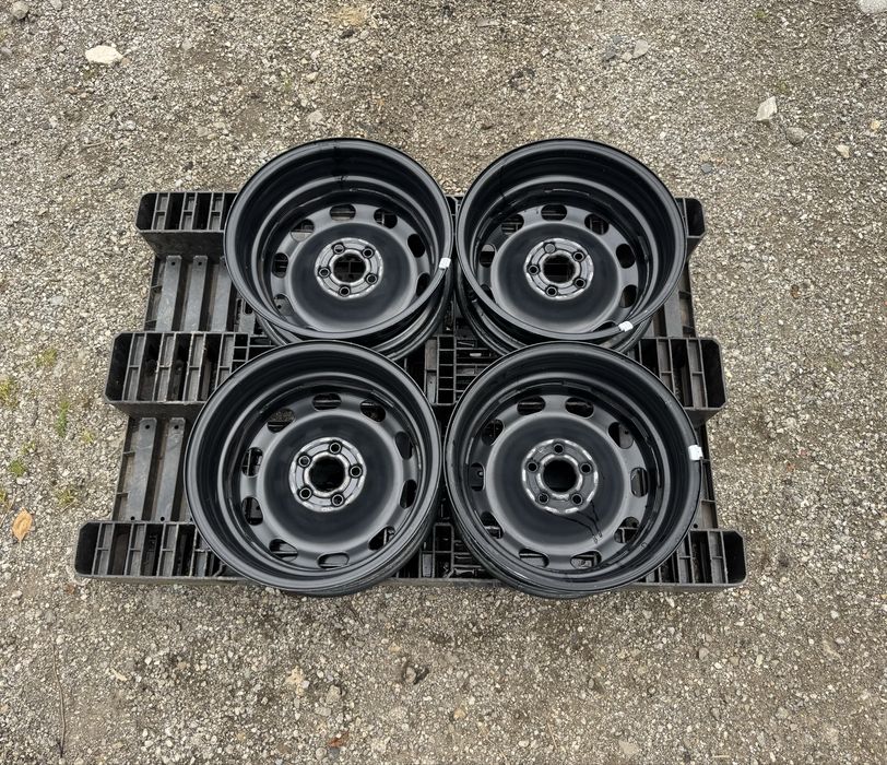 4бр.Оригинални джанти 15" 5x100-Skoda Fabia,Vw Polo,Seat Ibiza,Audi A1