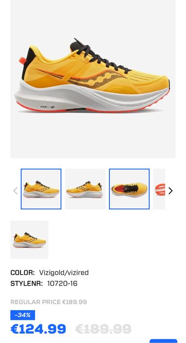 Маратонки SAUCONY TEMPUS.Номер 40.5