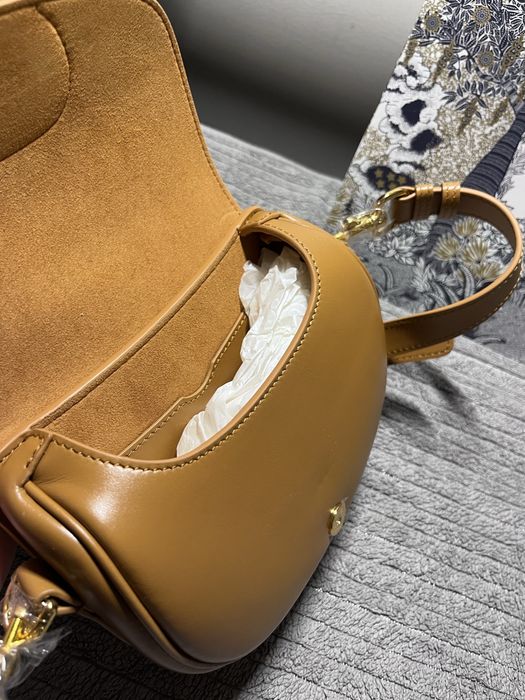 Dior Bobby Bag in Amber Box Calfskin
